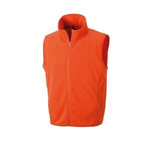 Result Core Adults Unisex Microfleece Gilet / Orange